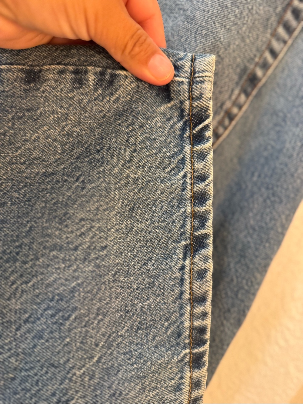 Frame Denim Light Blue Straight-Leg Jeans - Picture 11 of 11